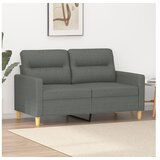 vidaXL Dvosjed od tkanine tamnosivi 120 cm | shoptok.hr