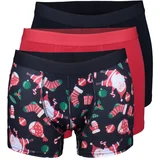 Trendyol Red Men's Knitted 3-Pack Boxer