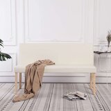  Klop 139,5 cm krem umetno usnje | Shoptok.si