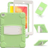 NIKCORP Ovitek za iPad Mini 4 / 5, oklepen tridelni ovitek s stojalom, odporna zaščita pred udarci in padci, silikon, zelena barva, (5000139185) | Shoptok.si