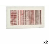  Platno Gift Decor Bijela Roza Crte S olakšanjem 110 x 60 x 2,5 cm (2 kom.) Cijene