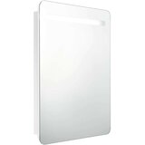 vidaXL LED kupaonski ormarić s ogledalom sjajni bijeli 60 x 11 x 80 cm | shoptok.hr