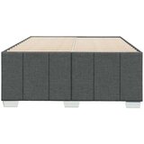 vidaXL Posteljni okvir temno siv 120x190 cm tkanina | Shoptok.si