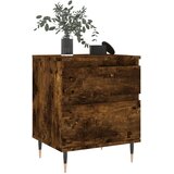  Noćni ormarić boja hrasta 40 x 35 x 50 cm od konstruiranog drva | shoptok.hr