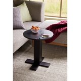 Hübsch Okrugao pomoćni stol u dekoru hrasta ø 45 cm Koohi – | shoptok.hr