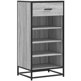 vidaXL Stalak za cipele boja hrasta 48x38x97,5 cm konstruirano drvo | shoptok.hr