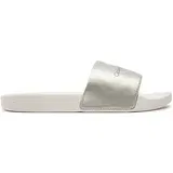 Calvin Klein Jeans Natikači Slide Ny Pearl YW0YW01243 Modra