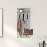 vidaXL Nadwyčajna obešalnik za plašče Siva sonoma 90 x 40 x 10 cm Cene
