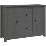 Maison Chic Komoda - Predalnik siva 100x35x74 cm trdna borovina, (21715850) Cene