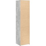  Visoka komoda siva boja betona 45x41x185 cm konstruirano drvo | shoptok.hr