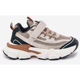 Boto Sneakers Sports Shoes For Children With Velcro Beige Ronivelle | Shoptok.si