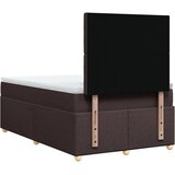  Krevet box spring s madracem tamnosmeđi 120 x 190 cm od tkanine | shoptok.hr