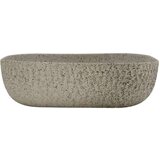 Nadgradni Nadpultni umivalnik siv pravokoten 48x37,5x13,5 cm ke | Shoptok.si