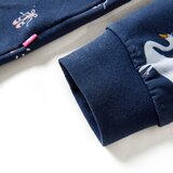  Dječja haljina s dugim rukavima modra 104 | shoptok.hr