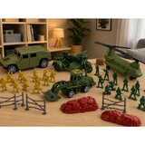 Military Set Soldiers Helicopter Vehicles Base 58 pcs. | shoptok.hr
