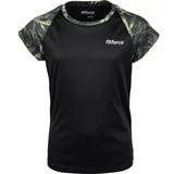 Fitforce MOOGLY Fitness majica za djevojčice, crna, veličina