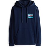 Tommy Jeans Sweater majica plava / morsko plava / tamno zelena / crvena Cijene