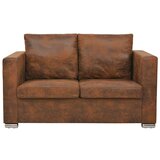 vidaXL Kauč Dvosjed 137x73x82 cm Umjetna Antilop Koža | shoptok.hr