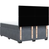  Krevet s oprugama i madracem tamnosivi 160x200 cm baršunasti | shoptok.hr