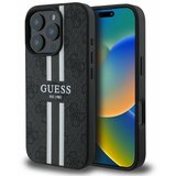 Guess OVITEK 4G PRINTED STRIESES ZA MAGSAFE OVITEK ZA IPHONE 16 PRO ČRN, (21897188) | Shoptok.si