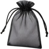 IZMAEL Poklon organza vrećica - Crna / 10x12cm / 10 kom Cijene
