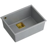 Quadron granitni sudoper DAVID 50 Grey Metallic Cijene