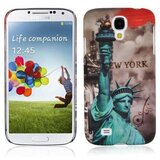 Cadorabo Primer združljiv s Samsungom z New Yorkom - Kip Of Liberty Print - Trda zaščitna kritje v trendovskem oblikovanju, (20565534) Cene