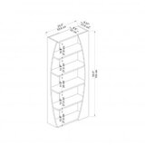 Hanah home selge atlantic pine white polica
