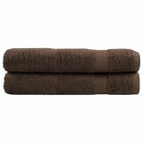  The Living Store Premium brisače SOLUND 2 kosa rjava 100x200 cm 600 g/m2 - Brisača, (21569230) | Shoptok.si
