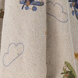 Bloomingville Mini Kremno bela otroška odeja 130x160 cm Plane – | Shoptok.si