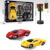 MILENIJUM AUTO SA PEDALAMA, VOLANOM I SEMAFOROM 1:16 Cene
