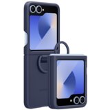 Samsung original Indigo Silicon Case with Ring ovitek EF-PF741TNE za Galaxy Z Flip 6 - temno moder | Shoptok.si