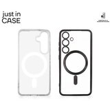 Just_in_Case 2u1 Extra case MAG MIX paket CRNI za Samsung S25 ( MAG235BK ) | ePonuda.com