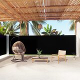 The Living Store Zložljiva stranska tenda črna 180x1000 cm - Stranska Tenda, (21750856) | Shoptok.si