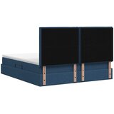 Krevet s madracem i skladištem Plava 180 x 200 cm tkanina | shoptok.hr