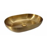 Copen metalni nadgradni lavabo 555x380 brušeni mesing | ePonuda.com
