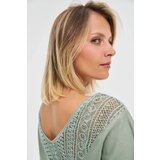 Marisse Olive Cotton Blouse | shoptok.hr