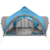 Tipi šator s krovom Plava 6 osoba Poliester i čelik | shoptok.hr