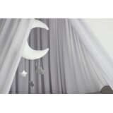 Dekorativni mjesec Silver Stars - Bijeli | shoptok.hr