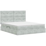  s od storage s pohranom Svjetlosiva 200 x 200 cm Baršun | shoptok.hr