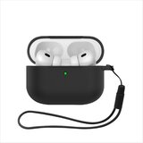 INF Silikonsko zaščitno ohišje, združljivo z Apple AirPods Pro 3 - dvodelni komplet Black, (5000074346) | Shoptok.si