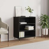  Komoda crna 57 x 35 x 70 cm od konstruiranog drva Cijene
