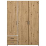 Modern Living Omara S Klasičnimi Vrati Voyager, Barva Hrasta, Bela | Shoptok.si