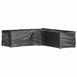 Maison Chic Prevleka za zunanjo pohištvo - Prevleka za pohištvo L oblike 2 kosa 16 obročkov 250x250x70 cm, (21795464) | Shoptok.si