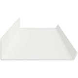  Polica na zidu s policom Zidne 2 pcs Bijelo 100 x 9 x 2 5 cm - Bijelo 100 x 9 cm 2 | shoptok.hr