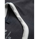 Ombre Men's t-shirt with raw finish - dark grey | ePonuda.com