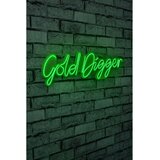 Wallity Dekorativna plastična LED rasveta Gold Digger Green | ePonuda.com