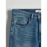 Reserved - Slim traperice isprana izgleda - indigo jeans | shoptok.hr