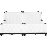  Povišena gredica 80x80x38 cm od polipropilena | shoptok.hr