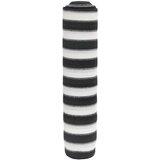 vidaXL mreža za privatnost antracit-bijela 1 x 10 m HDPE 195 g/m² u